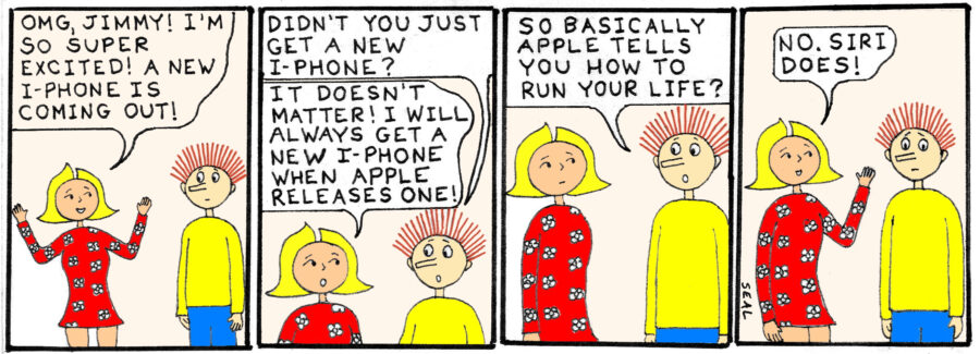 The excitement of a new iPhone every year. 